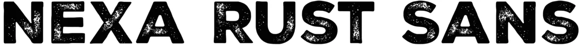 Nexa Rust Sans Font 1