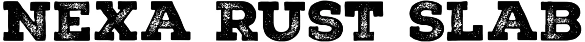 Nexa Rust Slab Font 1