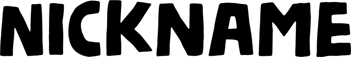 Nickname Font 1