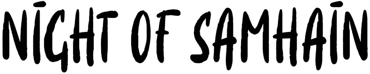 Night Of Samhain Font 1