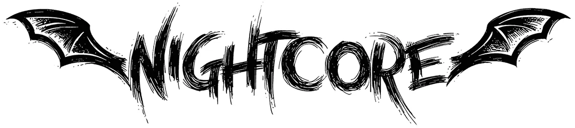 Nightcore Font 1