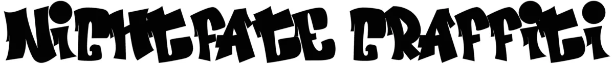 Nightfate Graffiti Font 1