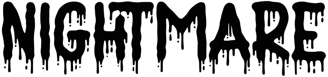 Nightmare Font 1