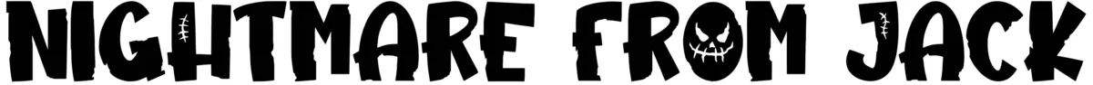 Nightmare From Jack Font 1