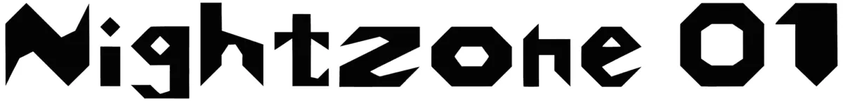 Nightzone 01 Font 1