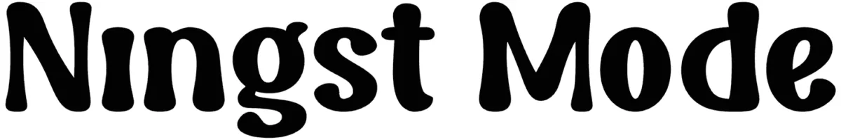 Ningst Mode Font 1