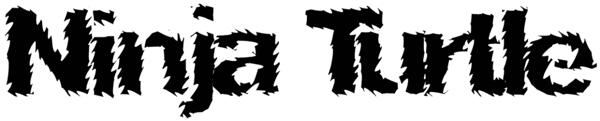 Ninja Turtle Font 1