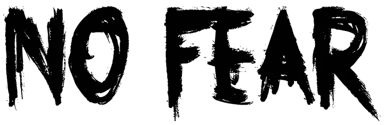 No Fear Font 1