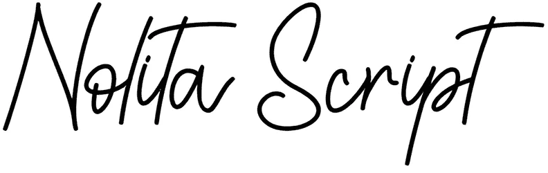 Nolita Script Font 1