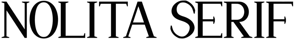 Nolita Serif Font 1