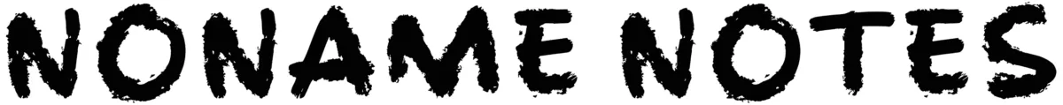 Noname Notes Font 1