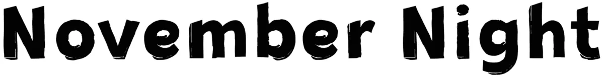 November Night Font 1