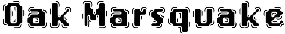 Oak Marsquake Font 1