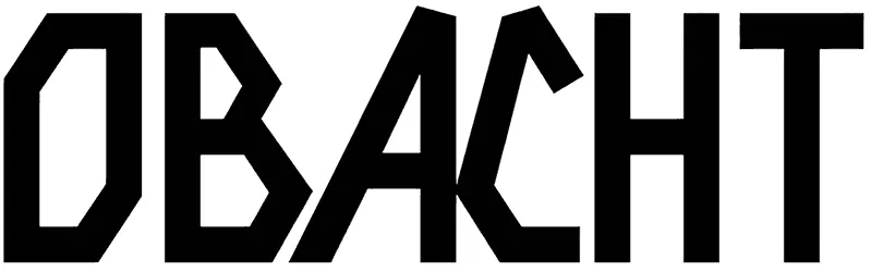 Obacht Font 1
