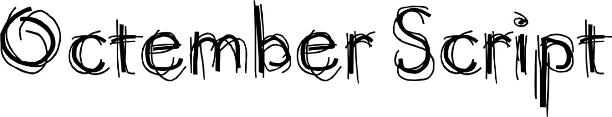 Octember Script Font 1