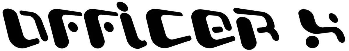 Officer X Font 1