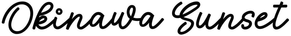 Okinawa Sunset Font 1
