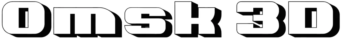 Omsk 3D Font 1