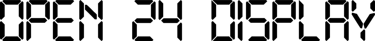 Open 24 Display ST Font 1