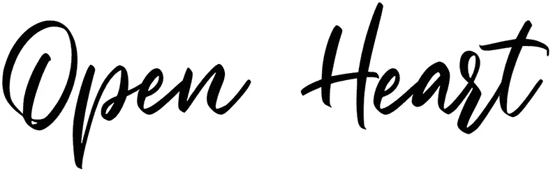 Open Heart Font 1