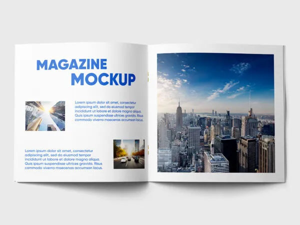 Open Square Magazine Mockup 1