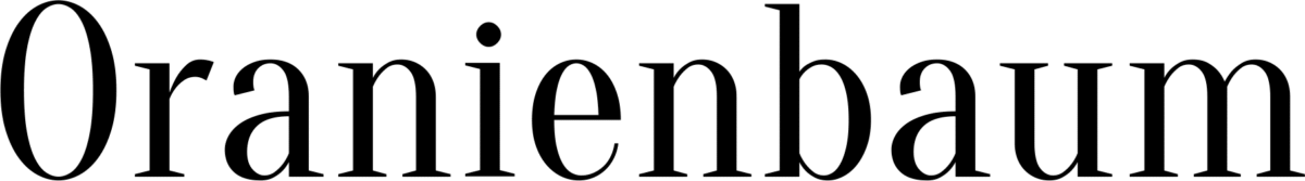 Oranienbaum Font 1