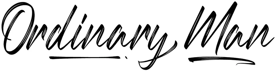 Ordinary Man Font 1