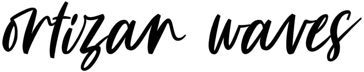 Ortizan Waves Font 1