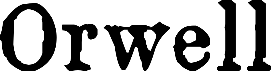 Orwell Font 1