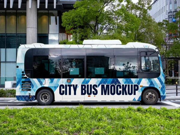 Osaka City Bus Mockup 1