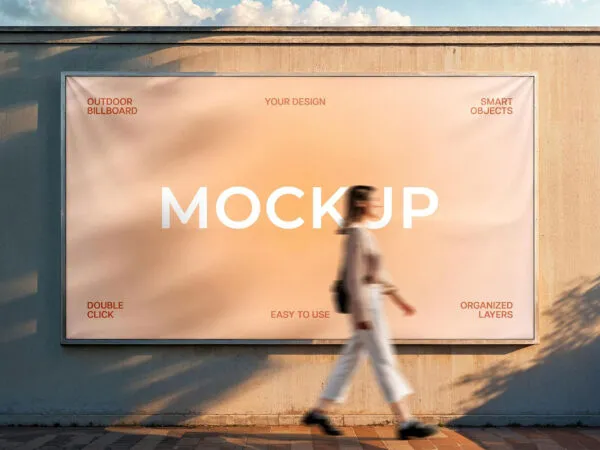 Outdoor Billboard Mockup 1