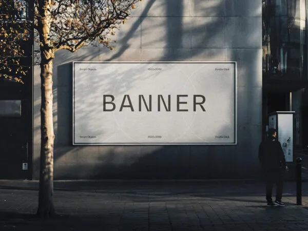 Outdoor City Banner Mockup 1