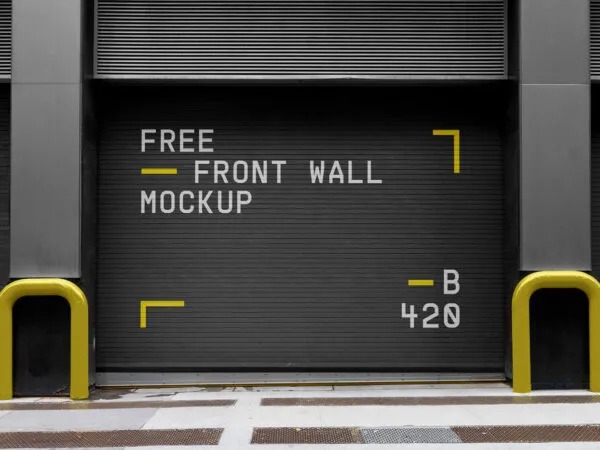 Outdoor Front Wall Mockup 1