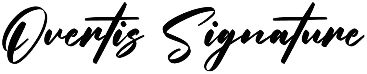 Overtis Signature Font 1