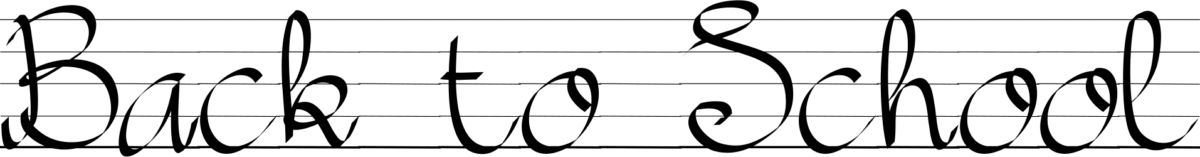 PW Back to School Font 1