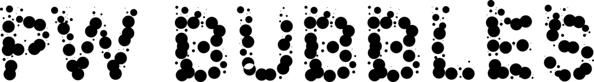 PW Bubbles Font 1