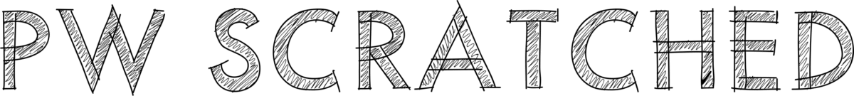 PW Scratched Font 1