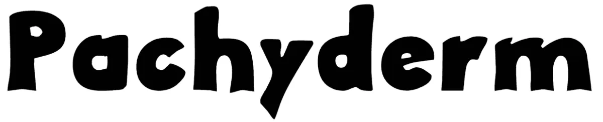 Pachyderm Font 1