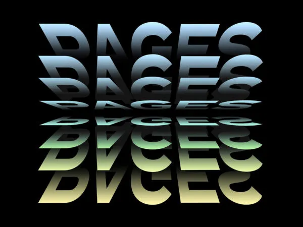 Page Flip Text Effect 1