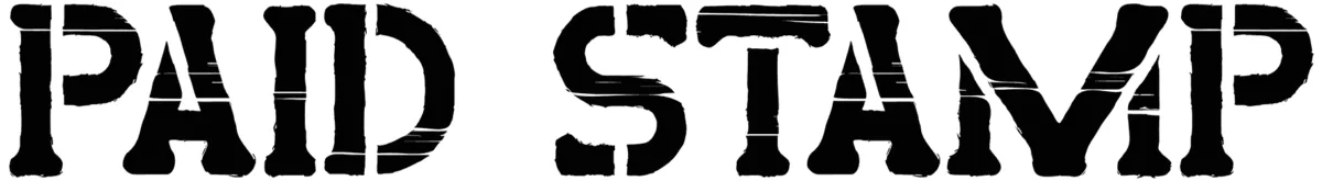 Paid Stamp Font 1