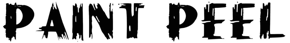Paint Peel Initials Font 1