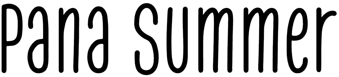 Pana Summer Font 1