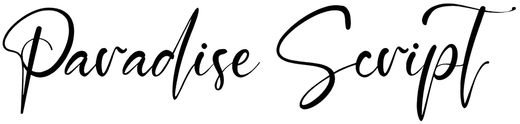 Paradise Script Font 1