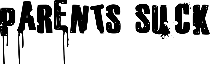 Parents Suck Font 1