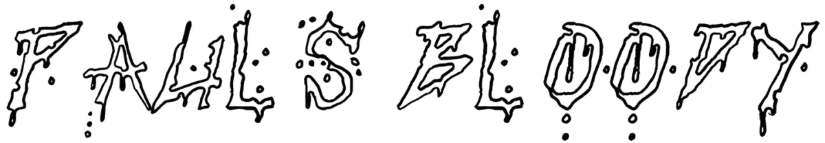 Pauls Bloody Font 1