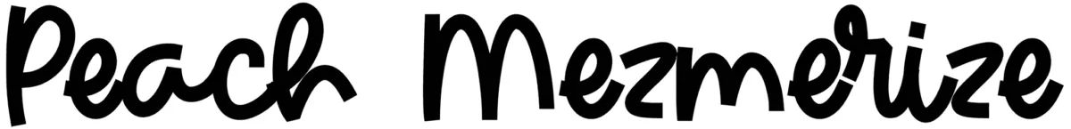 Peach Mezmerize Font 1