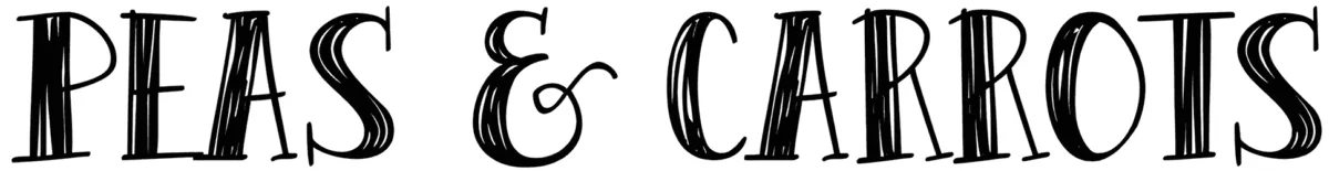 Peas Carrots Font 1