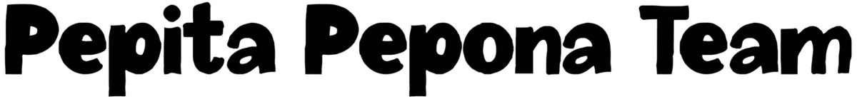 Pepita Pepona Team Font 1