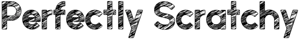 Perfectly Scratchy Font 1