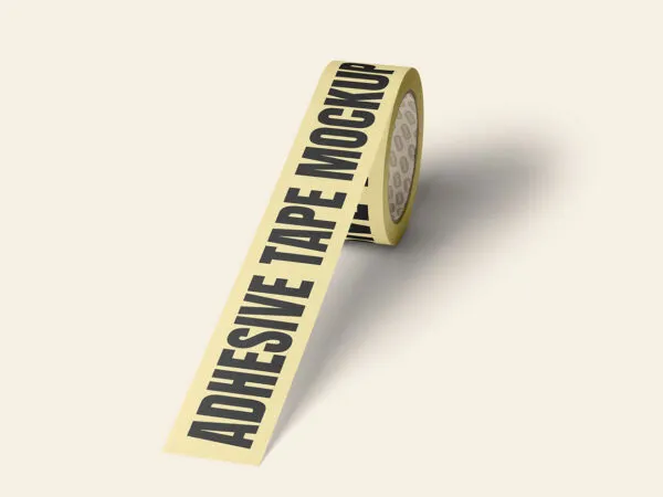 Perspective Adhesive Tape Mockup 1
